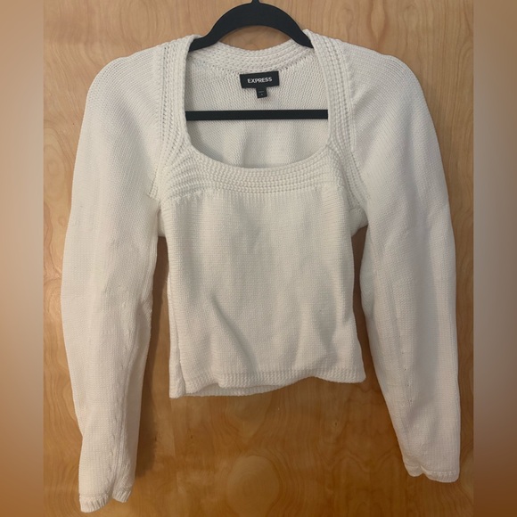 Express square neck sweater - Picture 5 of 7